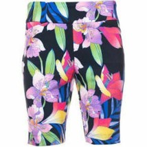 NWT Ladies IBKUL RIO BLACK MULTICOLORED Pullon Golf Shorts - sizes 4, 6,... - £39.83 GBP