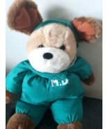 VTG 1989 Prestige Toy Corp Teddy Bear Doctor M.D. Scrubs Outfit Stuffed ... - $376.14 MXN