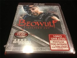 HD DVD Beowulf 2007 SEALED Directors Cut Ray Winstone, Crispin Glover, Angelina - £7.86 GBP