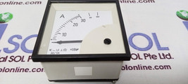 Hobut Type. D72SD Analogue Panel Ammeter 0-30 - £96.37 GBP
