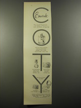 1954 Coty Emeraude Perfume Ad - The jewel fragrance - £14.78 GBP