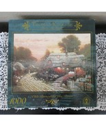 Ceaco Thomas Kinkade Olde Porterfield Tea Room 1000 Pc Puzzle - $16.82