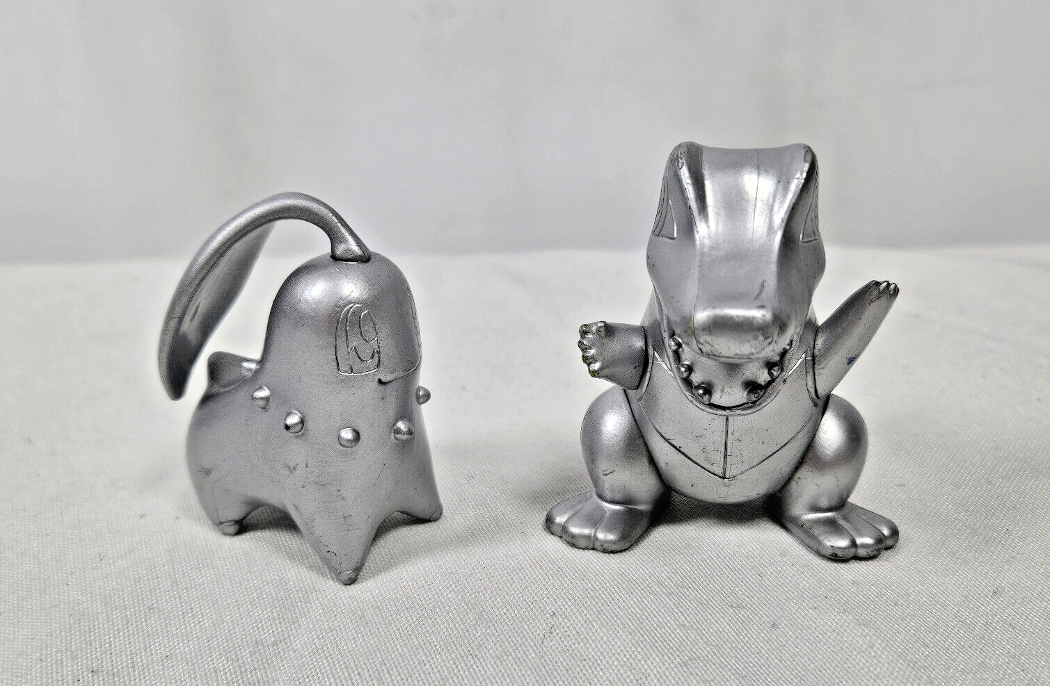 Pokemon Silver Totodile and Chikorita Figure Limited Edition Starter Jak... - $9.99