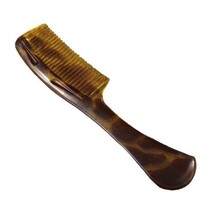 Goody 8.5&quot;x1.75&quot; Brown Tortoise Shell Comb 25 Tooth Vintage Some Ware  READ - £22.38 GBP