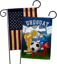 World Cup Uruguay Soccer - Impressions Decorative USA Vintage - Applique Garden  - £24.75 GBP