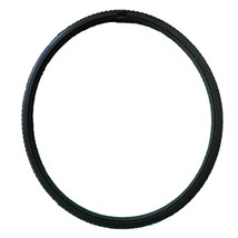 X2) 20”X1 3/8” Solid Urethane Black Tire PU formed wheel wheelchair part... - $54.00