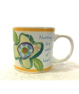 Nursing Marianne Richmond Coffee Mug! Nursing is a Work of Heart. Books ... - $16.11