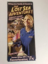 Lost Sea Adventure Travel Brochure Sweetwater Tennessee Br3 - £3.71 GBP