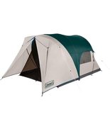 Coleman 4-Person Cabin Tent with Enclosed Screen Porch, Evergreen - £157.11 GBP