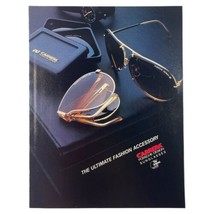 Carrera Sunglasses Vintage 1983 80s Print Ad Fashion Porsche Design Retro - £9.14 GBP