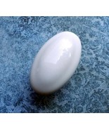 Ceramic Cabinet Knob Drawer Pull Oval White Liberty Hardware - $65.52 MXN