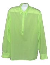 Ermenegildo Zegna Men’s Green Italy Shirt Size 44/ 17.5 - $64.19