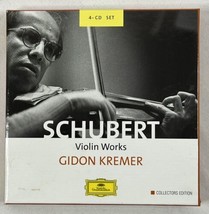 Schubert Violin Works, Gidon Kremer [DG 4 CD Box Set] Preowned Like New - $18.69