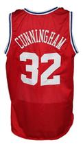 Billy Cunningham Aba East Retro Basketball Jersey New Sewn Red Any Size image 5