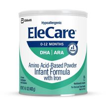 5x EleCare Hypoallergenic Amino Acid-Based Infant Formula 14.1-oz Can EX... - $168.29