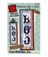Patch Abilities Halloween Bat &#39;N Books Pattern with Hanger P221H - $32.95