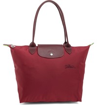 Longchamp Le Pliage Green Recycled Nylon Small Tote Shoulder Bag ~NIP~ Red - £109.20 GBP