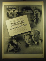 1949 Edward, My Son Movie Advertisement - Spencer Tracy and Deborah Kerr - £14.55 GBP