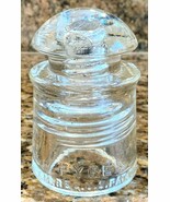Clear Insulator - PYREX Telegraph/Telephone Antique - Made in USA - €10,58 EUR
