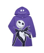 Nightmare Before Christmas Girls Cosplay Hoodie Dress Purple  Size M (7-8) - $345.97 MXN