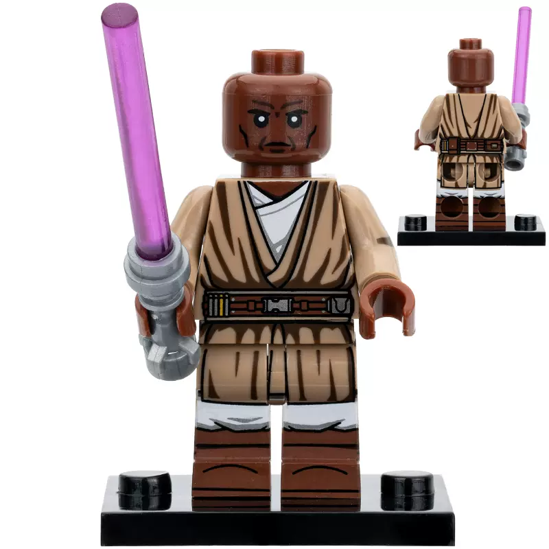 Star Wars Jedi Master Mace Windu Lego Compatible Minifigure Bricks Toys