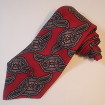 Countess Mara New York Red Paisley Tie - $280.75 MXN