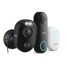 REOLINK 5MP Doorbell Camera with 1080p Spotlight Camera Bundle, Plug-in ... - £157.35 GBP