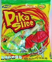 Jovy Pika Slice Watermelon Flavor Lollipops with Chili 40 Count Bag - Me... - $12.99