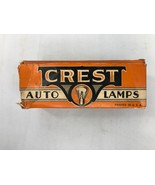 Vintage Crest Auto Lamps Box with 7 Light Bulbs No. 1110 - $61.67 CAD