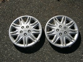 Factory original 2001 Mitsubishi Diamonte 15 inch hubcaps wheel covers - $27.70