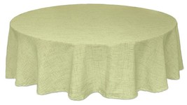 Brussels Bardwil Moss Green Fabric Tablecloth 52x70&quot; Easy Care Beach Summer - £26.53 GBP