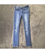 Joes Womens Youth Size 14 Skinny Ankle Jeans Dark Wash Stretch - $41.01 CAD