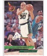 M) 1993-94 Fleer Ultra Basketball Trading Card Blue Edwards #109 - $35.98 MXN