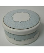 New Wedgwood Bone China Covered Dresser Trinket Box Venice  Blue White S... - £6.19 GBP