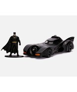 NEW Batman 1989 BATMOBILE 1:32 Scale DieCast Vehicle &amp; Figure - $249.18 MXN