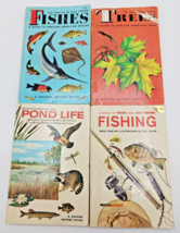 Golden Guide Lot of 4 Books Fishing, Pond Life, Fishes, and Trees - £10.05 GBP