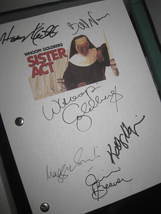 Sister Act Signed Movie Film Script Screenplay X6 Autograph Whoopi Goldberg Magg - £15.97 GBP