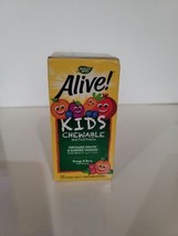 Nature&#39;s Way Alive! Kids Chewable Multivitamin Orange and Berry 120 Tab ... - £19.42 GBP
