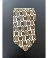 Renaar 100% Silk Tie All-Over Pattern Men’s 9.5&quot; Brand Vintage 1940s Vibe - €25,57 EUR