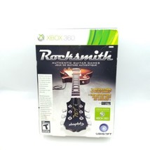 Microsoft Xbox 360 Rocksmith Game with Guitar Cable In Original Box - £19.84 GBP