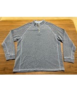 Tommy Bahama Men’s Blue Soft Long-Sleeve Pullover - XL - $17.99