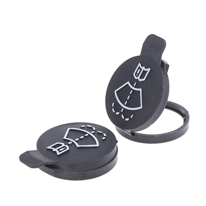 2Pcs Car Washer Water Tank Bottle Cap Windshield Wiper Fluid Reservoir Cover - £77.02 GBP