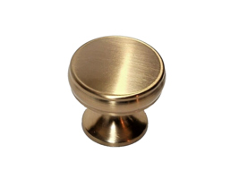 Cabinet Knob Round Champagne Bronze 1-1/4&quot; (32mm) Dia. (1 Pack) - $5.00