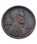1913-S 1C Lincoln Blé Cents En XF État, Marron Couleur, Beau Frappe - €67,36 EUR