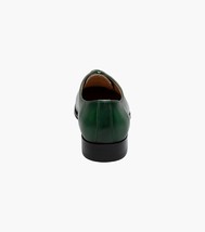 Stacy Adams Hallquist Plain Toe Oxford Shoes Leather Green 25742-300 image 2