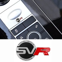 Car Sticker Gear Control Emblem  for   SVR Logo Range  Discovery 2  Evoque L405  - $96.90