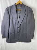 Vintage Farah Wester Wear Gray Blazer Jacket Mens Western Coat Chest 46” - $42.74