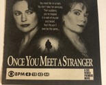 Once You Meet A Stranger Tv Movie Print Ad Vintage Jacqueline Bisset TPA3 - £4.65 GBP
