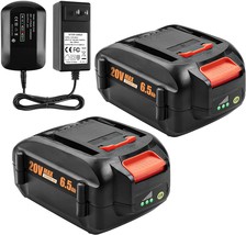 Worx Battery 20V Wa3575 Wa3578 Wa3525 Wa3520; Fits Worx 20V And 2X20V Co... - £76.69 GBP