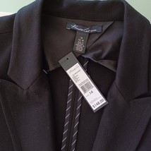 Kenneth Cole New York Womens Black Janice Jacket Blazer Size 14 NEW - £70.42 GBP
